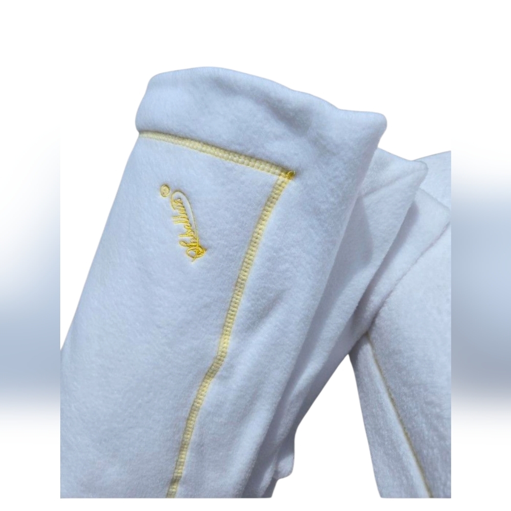 Ultra-Soft Sobellux Fleece Blanket 100% Spun Poly 90x90 Queen White Sobel Westex